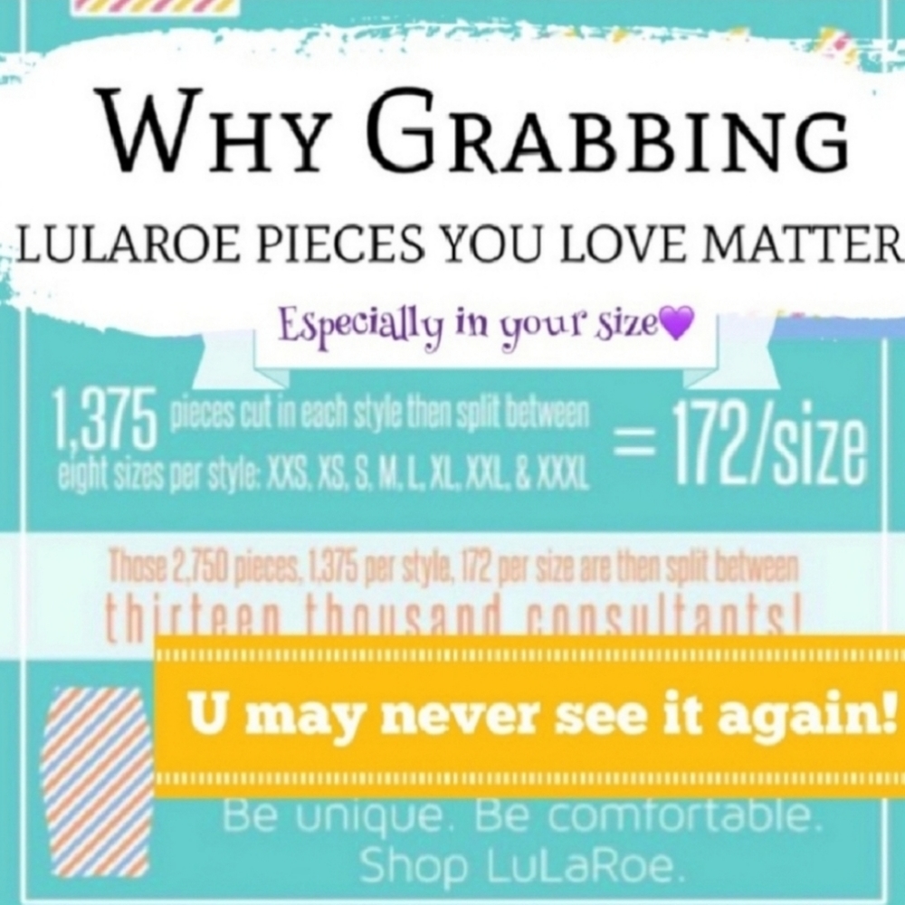 Lularoe large vampire Randy top - Picture 8 of 8